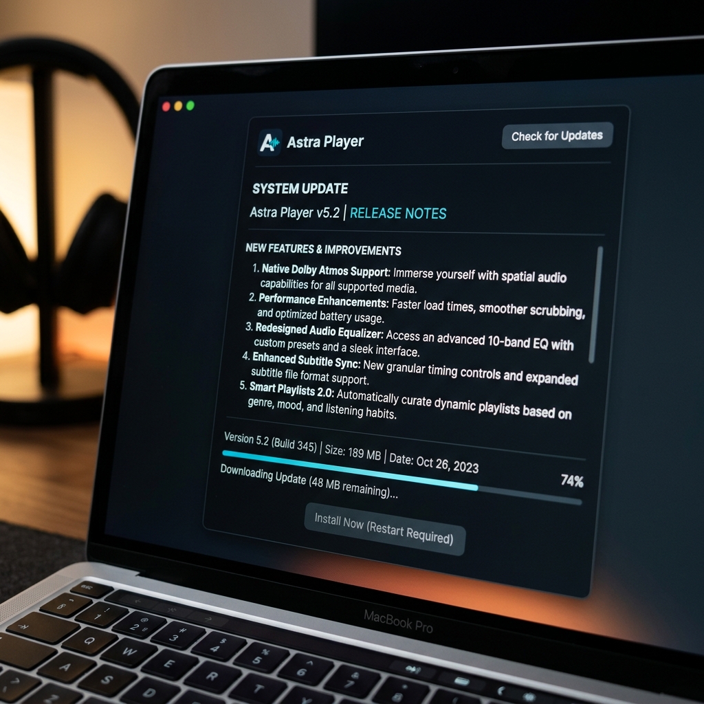 Player version 5.2 update release notes