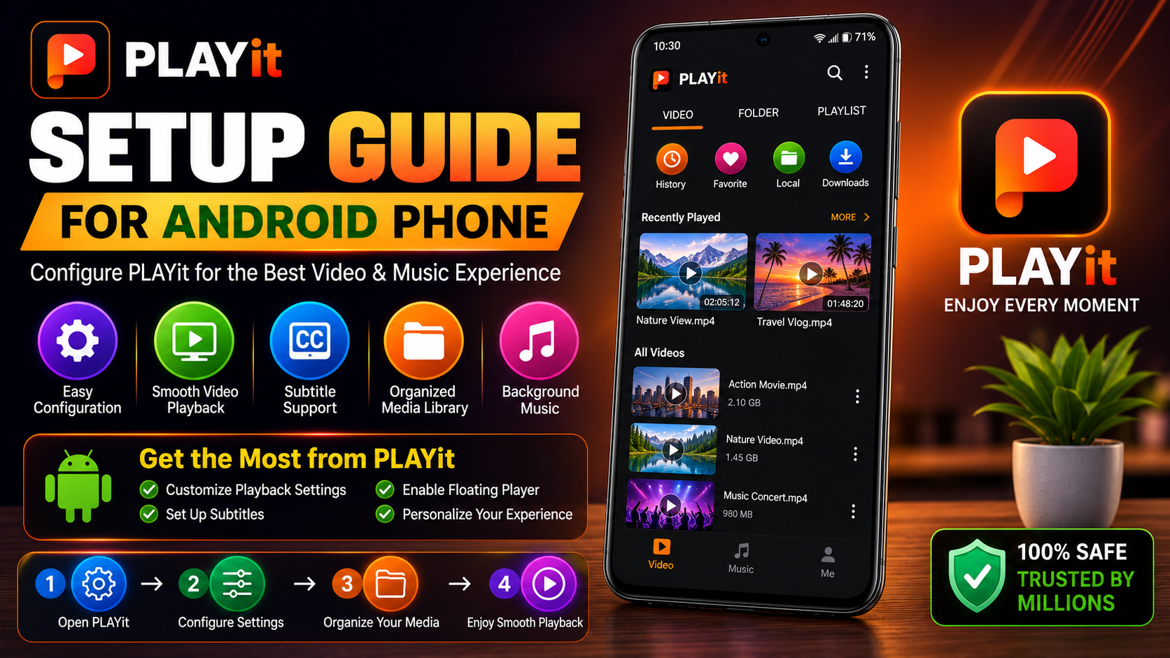 PLAYit Setup Guide for Android Phone (Complete Step-by-Step Guide)