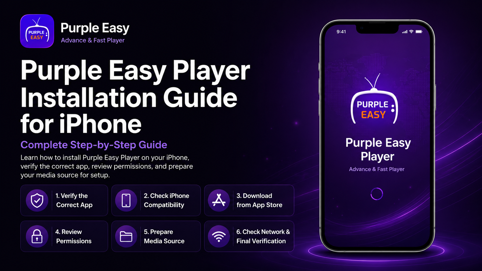 Purple Easy Player Installation Guide for iPhone (Complete Step-by-Step Guide)