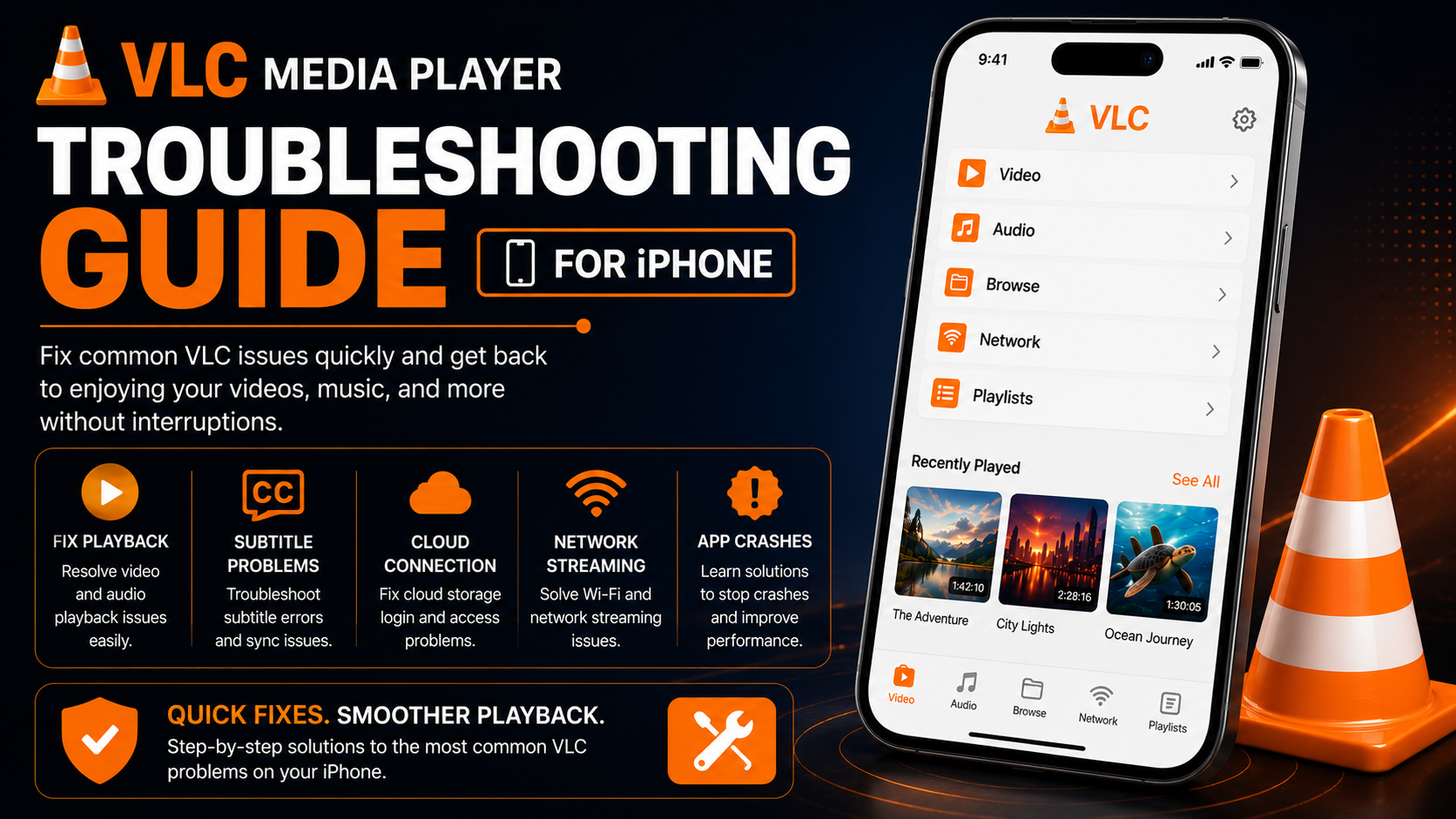 VLC Media Player Troubleshooting Guide for iPhone (Fix Common Issues Quickly)