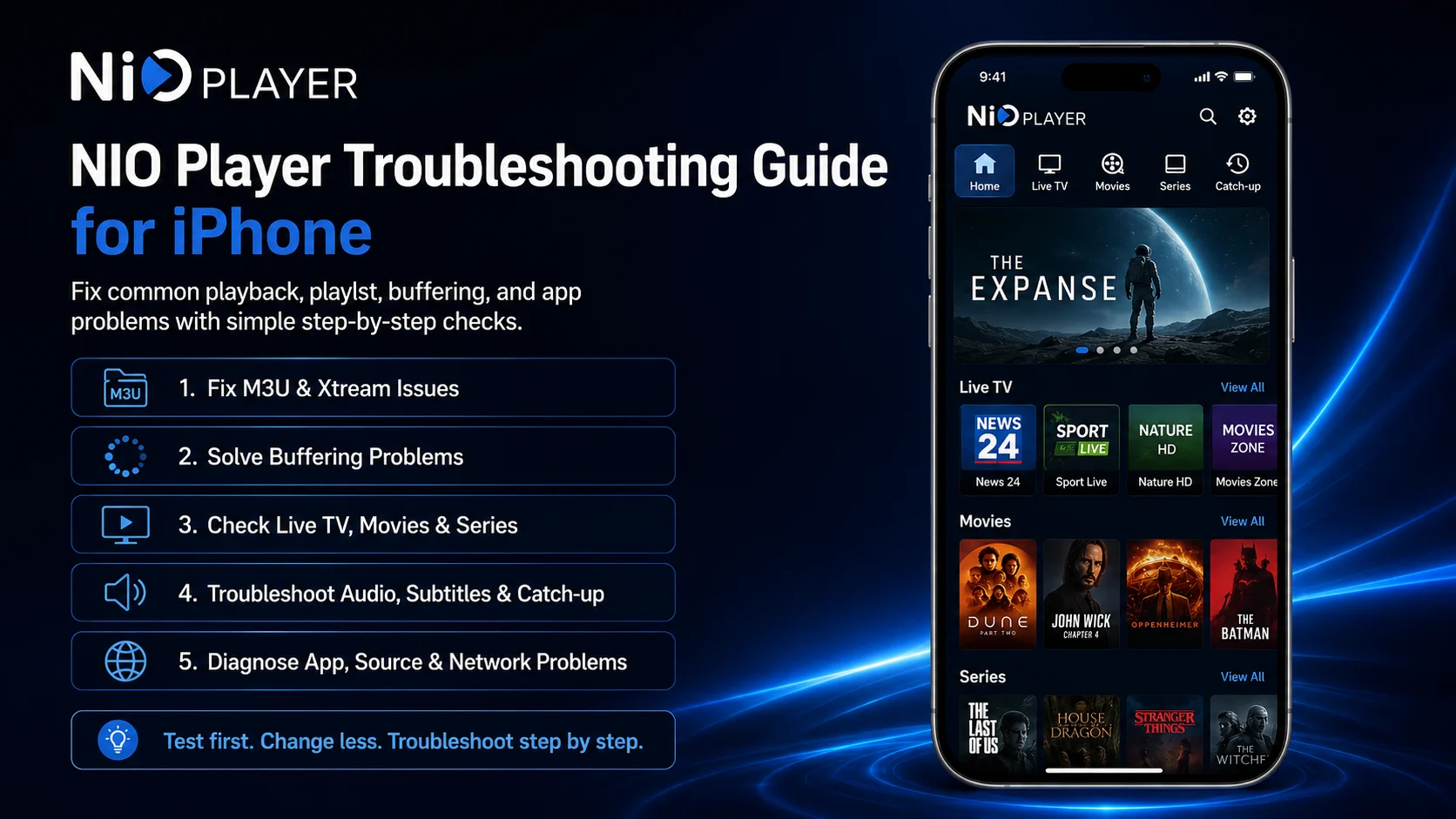 NIO Player Troubleshooting Guide for iPhone (Fix Common Playback, Playlist & App Problems)