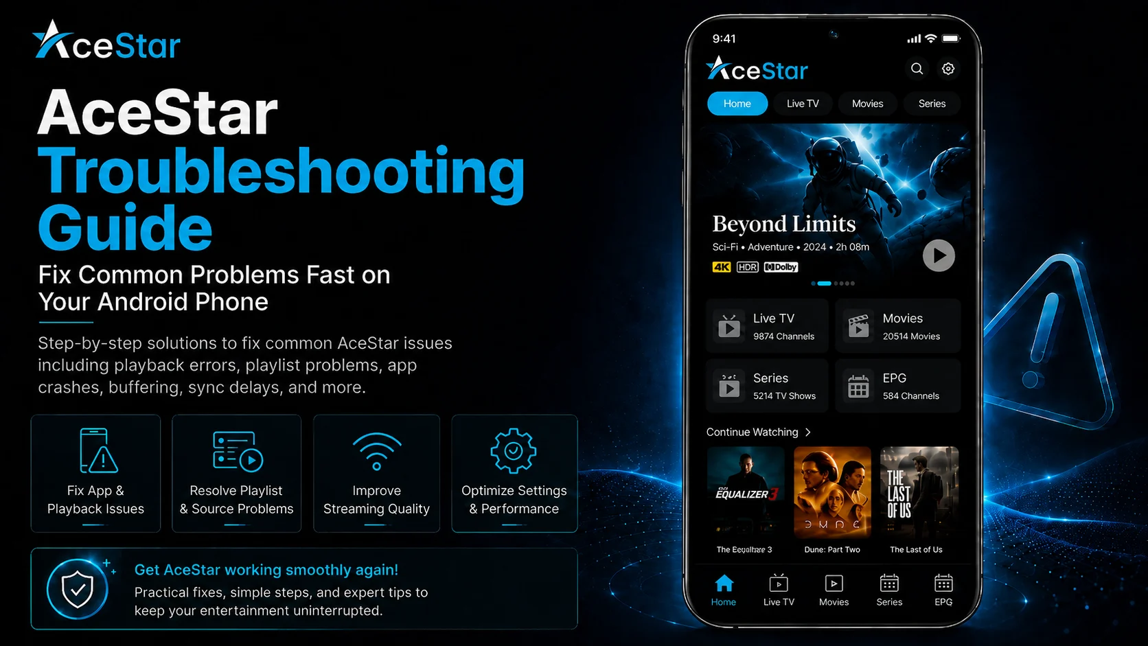 AceStar Troubleshooting Guide for Android Phone (Fix Common Playback, Playlist & App Problems)