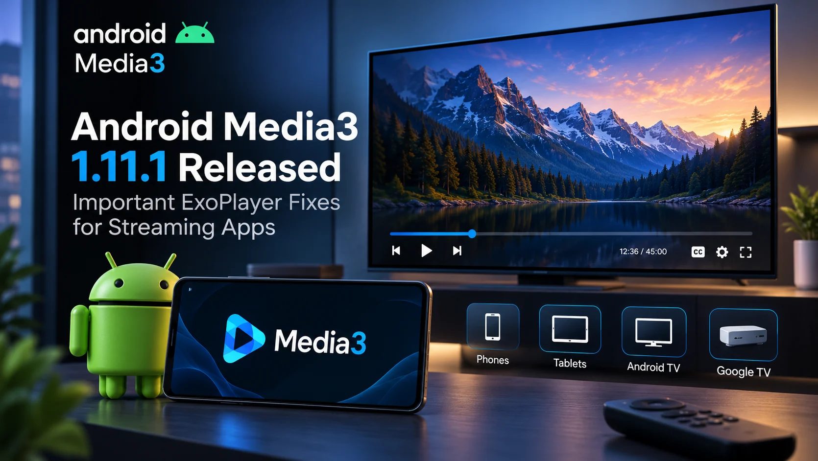 Android Media3 1.11.1 Released: Important ExoPlayer Fixes for Streaming Apps